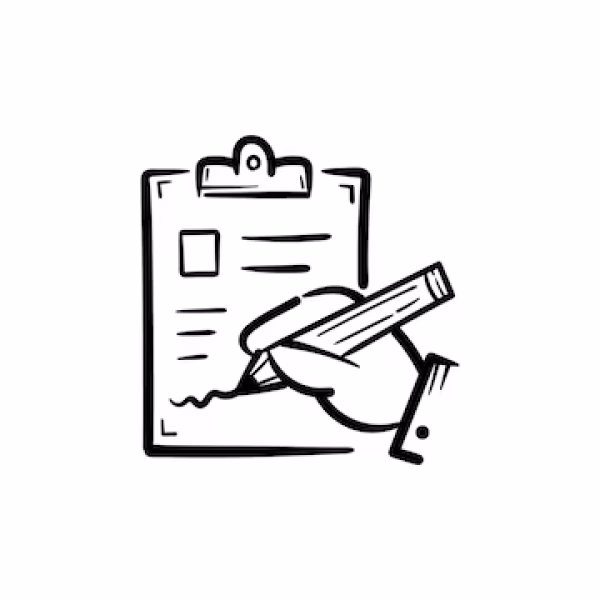 hand-signing-writing-document-clip-board-line-drawing-business-agreement-legal-signature-doodle-icon-illustration_66976-453